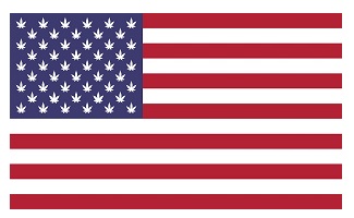 US Cannabis Flag