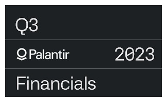 Palantir Q3 2023 Financials
